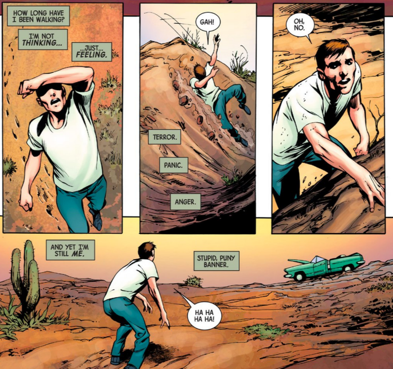 Illustration for article titled Finally, a Look at Bruce Banner’s New Life Without the Hulk
